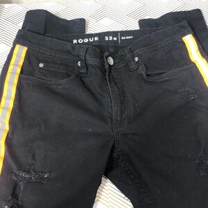 Rogue jeans black for men